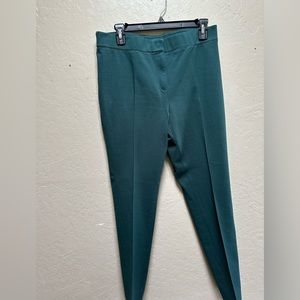 Akris Punto dark green ankle slim pants